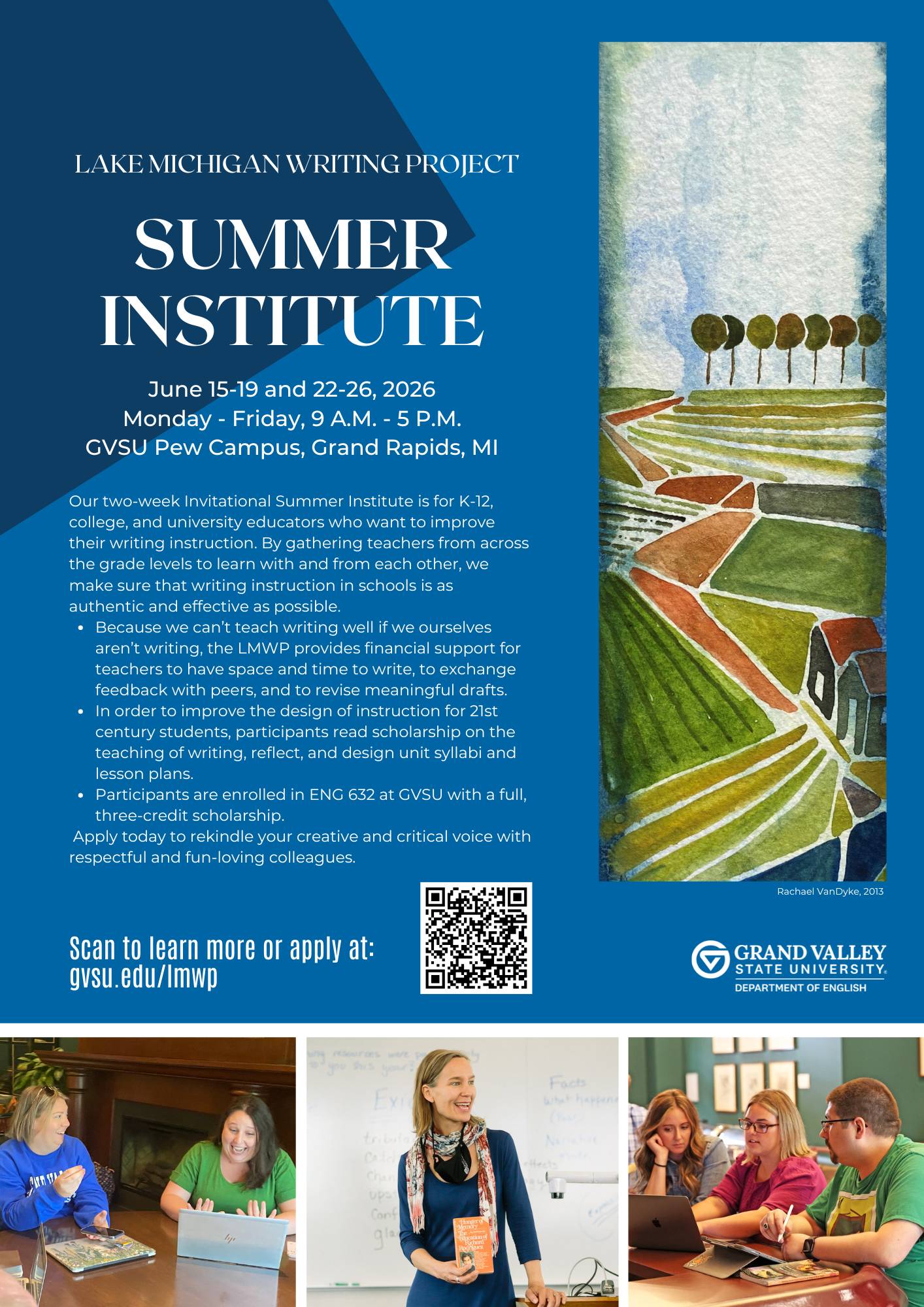 2026 Summer Institute Flyer